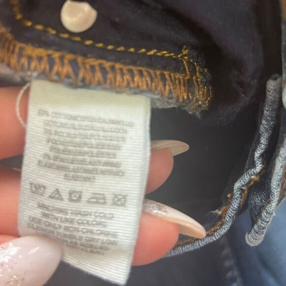 Free People Distressed Skinny Jeans Size 27 - Picture 6 of 6